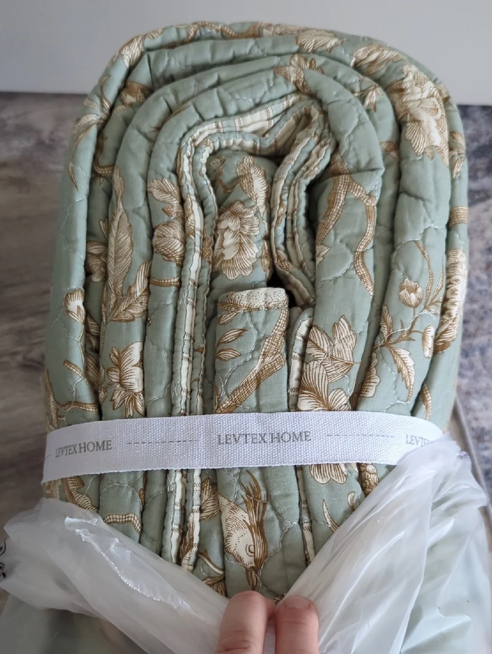 Levtex Home - Lyon Teal Quilt Set - King/Cal King Quilt + Two King Pillow Shams